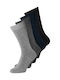 Jack & Jones Solid Color Socks Dark Grey Melange 10Pack