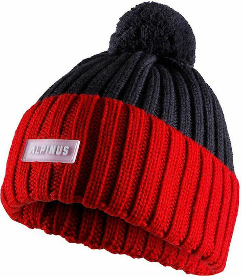 Matind A8 Γυναικείος Pom Pom Beanie Σκούφος Red