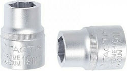 Tactix Socket Hex with Square Drive 3/4" Diameter 22mm