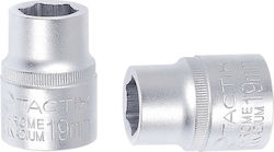 Tactix Socket Hex with Square Drive 3/4" Diameter 35mm