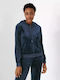 Women's Zip-Up Cardigan Blue