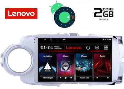 Lenovo Car-Audiosystem für Toyota Yaris Audi A7 2011-2020 (Bluetooth/USB/AUX/WiFi/GPS/Apple-Carplay) mit Touchscreen 9" DIQ_LVB_4737