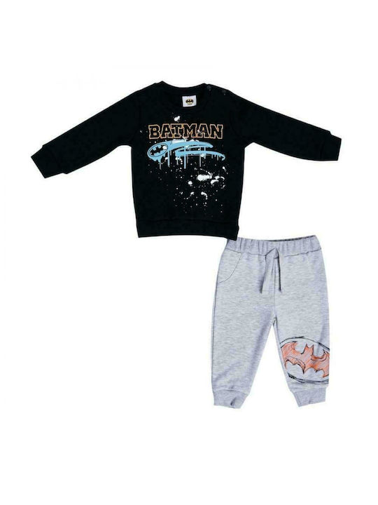 Warner Bros Kids Sweatpants Set Gray 2pcs