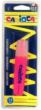 Carioca Μαρκαδόρος Υπογράμμισης Ροζ 5mm