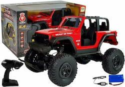 Lean Toys Terrain Дистанционно управлявано Автомобил Червен Lean Toys Terrain Дистанционно управлявано Автомобил Червен