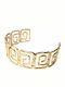 Bracelet Handcuffs Gold Plated