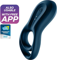 Satisfyer Epic Duo Vibrant Inel Cock Silicon Blue
