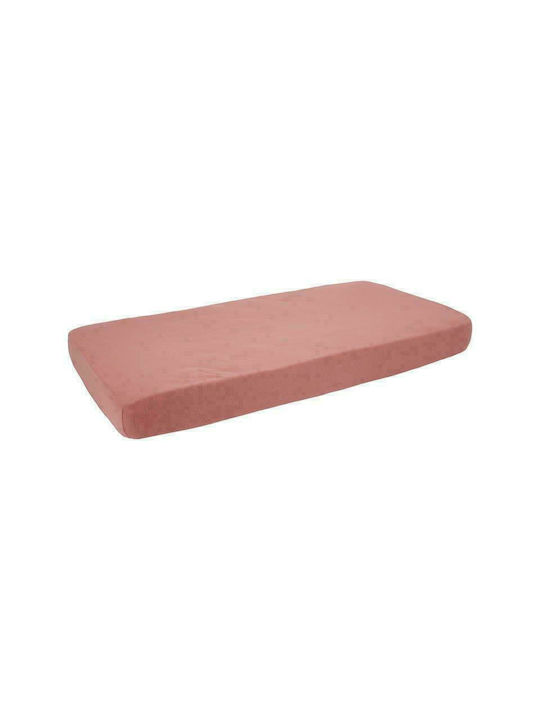 Little Dutch Pure Baby Sheet Crib Cotton Fitted Pink 70x140cm
