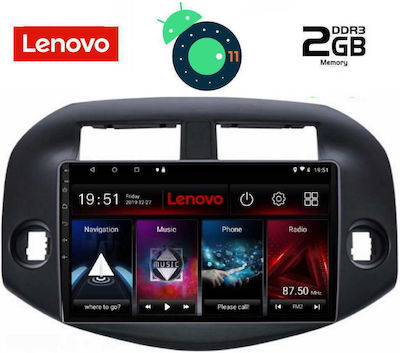 Lenovo Sistem Audio Auto pentru Toyota RAV 4 Audi A7 2006-2012 (Bluetooth/USB/AUX/WiFi/GPS/Apple-Carplay/Partitură) cu Ecran Tactil 10" DIQ_LVB_4732