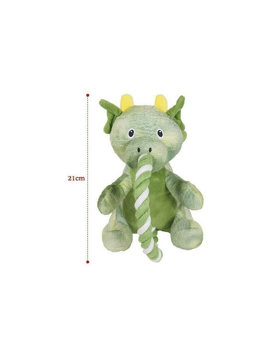 Rosewood Dragon Dog Toy Cuddly Green 21cm