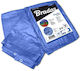 Bradas Waterproof Tarpaulin 60gr/m² 4x6m. Light Type Blue