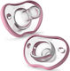 Nanobebe Flexy Suzete Silicon Roz pentru 3+ lun...