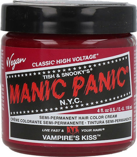 Manic Panic Classic High Voltage Προσωρινή Βαφή Μαλλιών Vampire'S Kiss 118ml