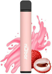 NiQbar Lychee Ice 20mg 2ml Ροζ NiQbar Lychee Ice 20mg 2ml Ροζ