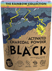 Raw Nice Food Colouring Powder Activated Charcoal Stormy Black Bag 50gr