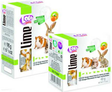 Lolo Pets Πέτρα Τρωκτικών με Πορτοκάλι 40gr