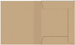 Folder Double leaflet With 3 flaps 26,5x35cm Manila - Grey