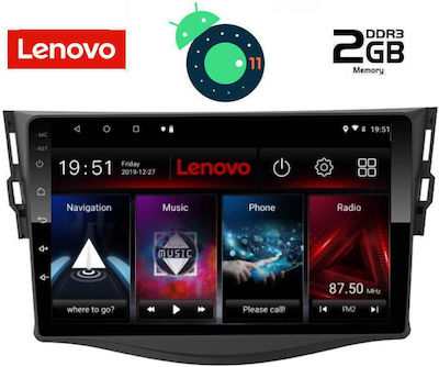 Lenovo LVB 4731_GPS Ηχοσύστημα Αυτοκινήτου για Toyota Rav 4 2006-2012 (Bluetooth/USB/WiFi/GPS) με Οθόνη Αφής 9"