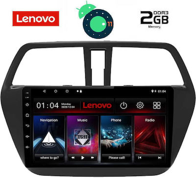 Lenovo Sistem Audio Auto pentru Suzuki SX4 / SX4 S-Cross Audi A7 2014+ (Bluetooth/USB/AUX/WiFi/GPS/Apple-Carplay/Partitură) cu Ecran Tactil 9" DIQ_LVB_4689