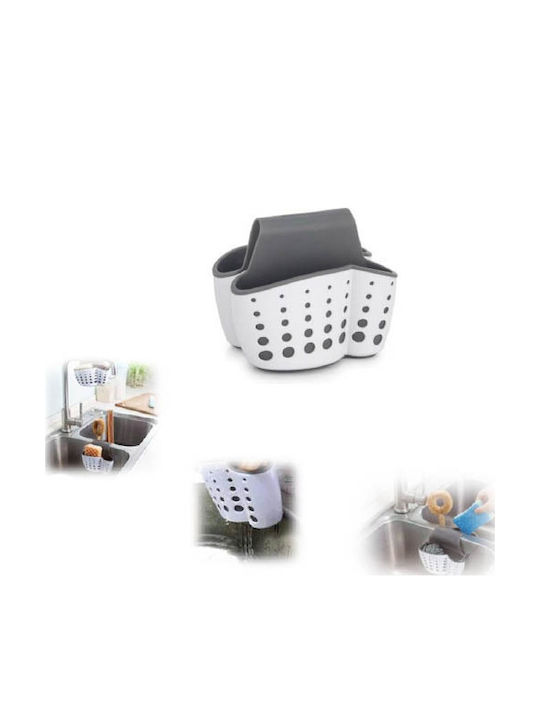Ankor Sponge Holder Made of Gray Plastic 15x12x15cm