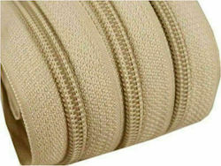 JGS S.A. Beige Zipper Sewing Supply 100x7cm