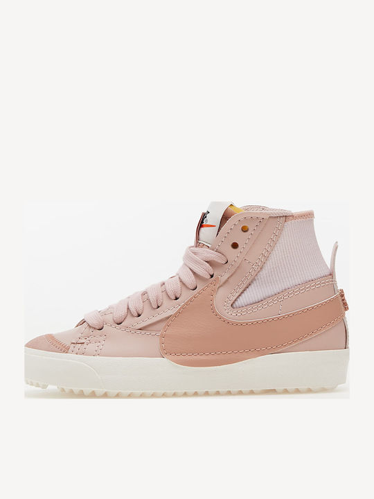 Blazer Mid '77 Jumbo Boots Pink Oxford / Rose Whisper / Sail / Team Orange