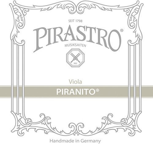 Pirastro Set of Steel Strings for Viola 3/4 / 1/2 Piranito Viola 3/4-1/2