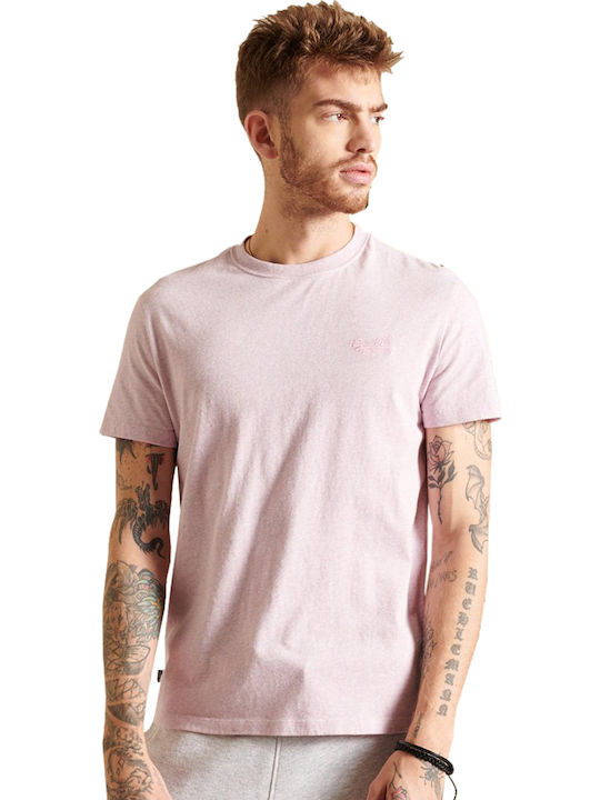 Superdry T-shirt Pale Pink Marl