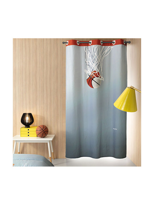 Saint Clair Kids Grommet Top Curtain Hoop Gray 1752030221005 160x240cm