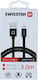 Swissten Geflochten USB-A zu Lightning Kabel Schwarz 3m (71527600)