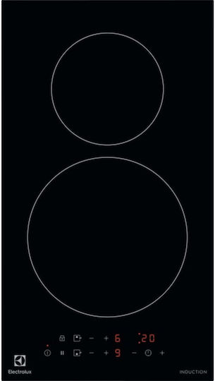 Electrolux Domino Κεραμική Εστία Αυτόνομη με Λειτουργία Κλειδώματος 29x52εκ.