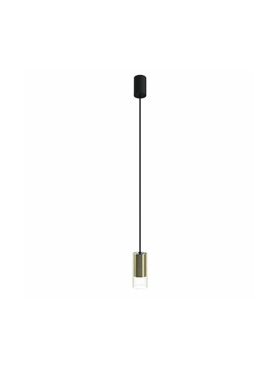 Nowodvorski Cylinder S Pendant Light Single-Light for Socket GU10 Gold