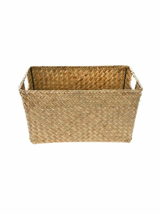 Wicker Decorative Basket 30x22x16cm Iliadis