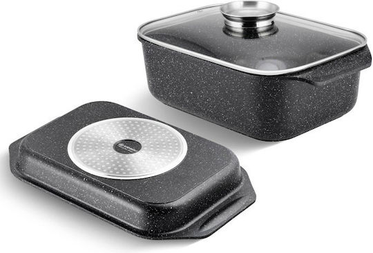 Edenberg Niederländischer Ofen aus Aluminium 6,5 l 2 Stück Edenberg Niederländischer Ofen aus Aluminium 6,5 l 2 Stück