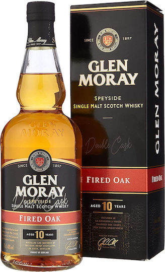 Fired Oak Single Malt Ουίσκι 10 Ετών Σκωτίας 40% 700ml