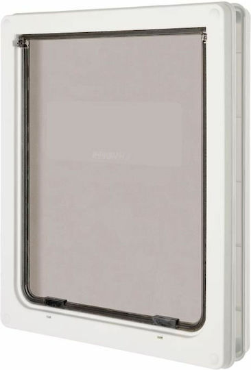 Petmate Kunststoff Hundetür 2 Richtungen 36,6x44,1cm Weiß