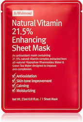 Wishtrend Natural Vitamin Тъканна Маска за Лице