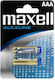 Maxell Baterii Alcaline AAA 1.5V 2buc