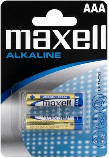 Maxell Baterii Alcaline AAA 1.5V 2buc
