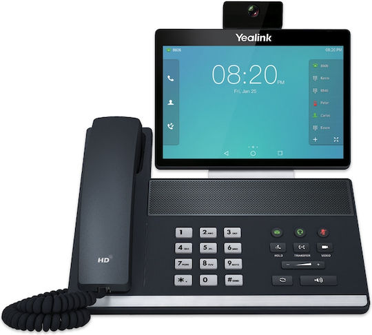 Yealink VP59 Ενσύρματο Τηλέφωνο IP 16 γραμμών Μαύρο