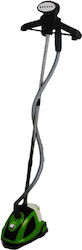 TY-03 Floor Garment Steamer 1800W with Container 1.5lt Green