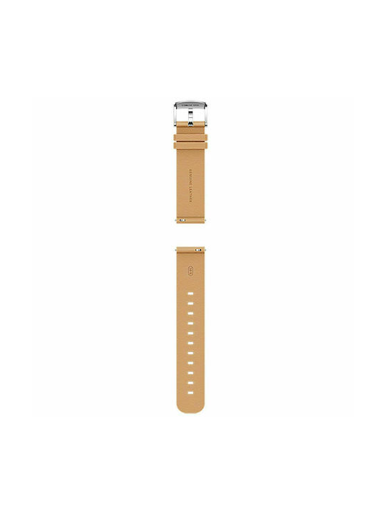 Huawei Leather Strap Χακί (Huawei Watch GT2 (42mm))