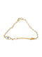 14K Gold Identity Bracelet Z97AV