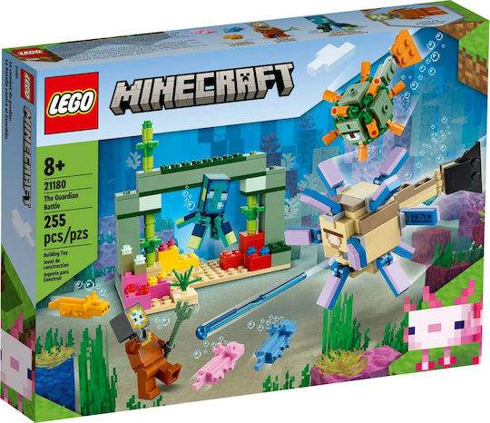 Lego Minecraft The Guardian Battle for 8+ Years 255pcs