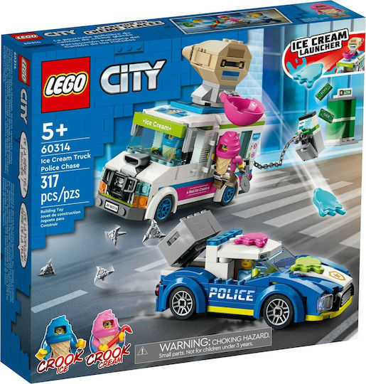 LEGO City Ice Cream Truck Police Chase for 5+ Years