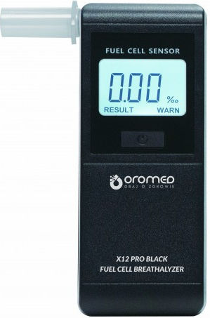 Oromed X12 Pro Digital Alcohol Tester Black