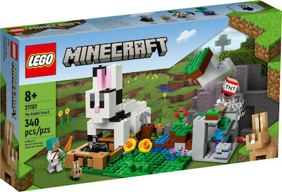 Lego Minecraft The Rabbit Ranch for 8+ Years Old