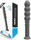 Zenn Bim Bam Line Πρωκτικό Dildo Silicone Double Fun Μαύρο 20cm