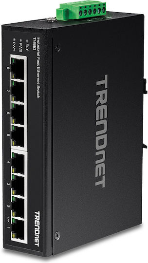 Trendnet TI-E80 Неуправляем L2 Switch с 8 Портове Ethernet