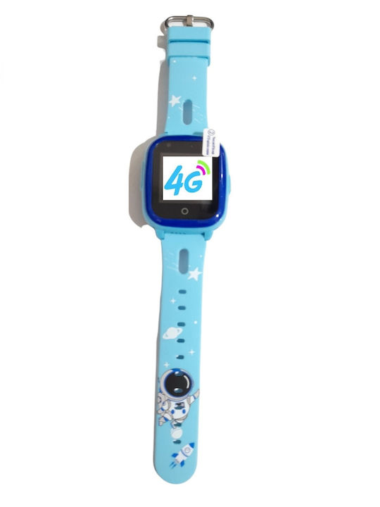 Wonlex Παιδικό Smartwatch 4G 4G με GPS & Κάμερα Μπλε